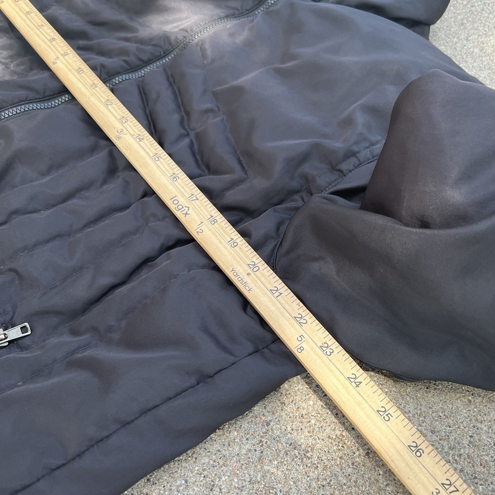 Vintage Eddie Bauer Premium Goose Down Puffer Jacket Coat Men's Black XL - Picture 6 of 8